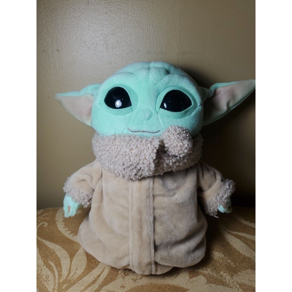 Star Wars Mandalorian 11" Plush Baby Yoda Mattel‎